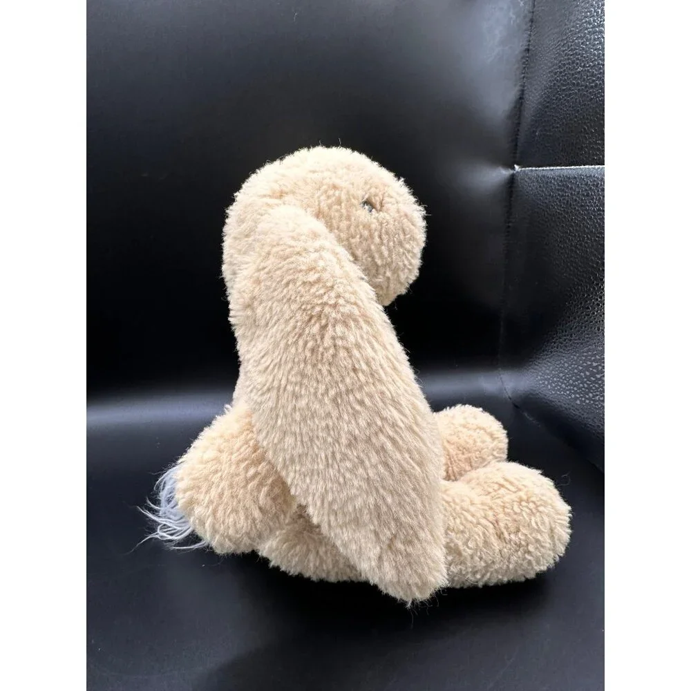 Plush Tan Beige Cream Ivory Easter Bunny Rabbit Stuffed Animal 2021‎ 8”